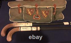 Vintage PSW Women's Field Hockey Bag Barrier Sticks Shoes Shin Guards & Whistle