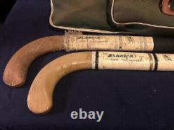 Vintage PSW Women's Field Hockey Bag Barrier Sticks Shoes Shin Guards & Whistle