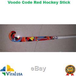 Voodoo Code Red Composite Field Hockey Stick Size 37.5 Free Grip+carry Bag